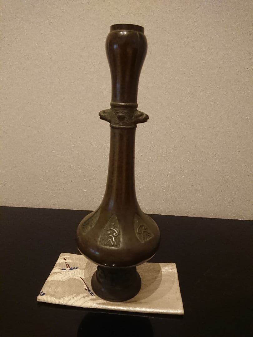 一ノ瀬宗辰  花入れ  耳つき置物