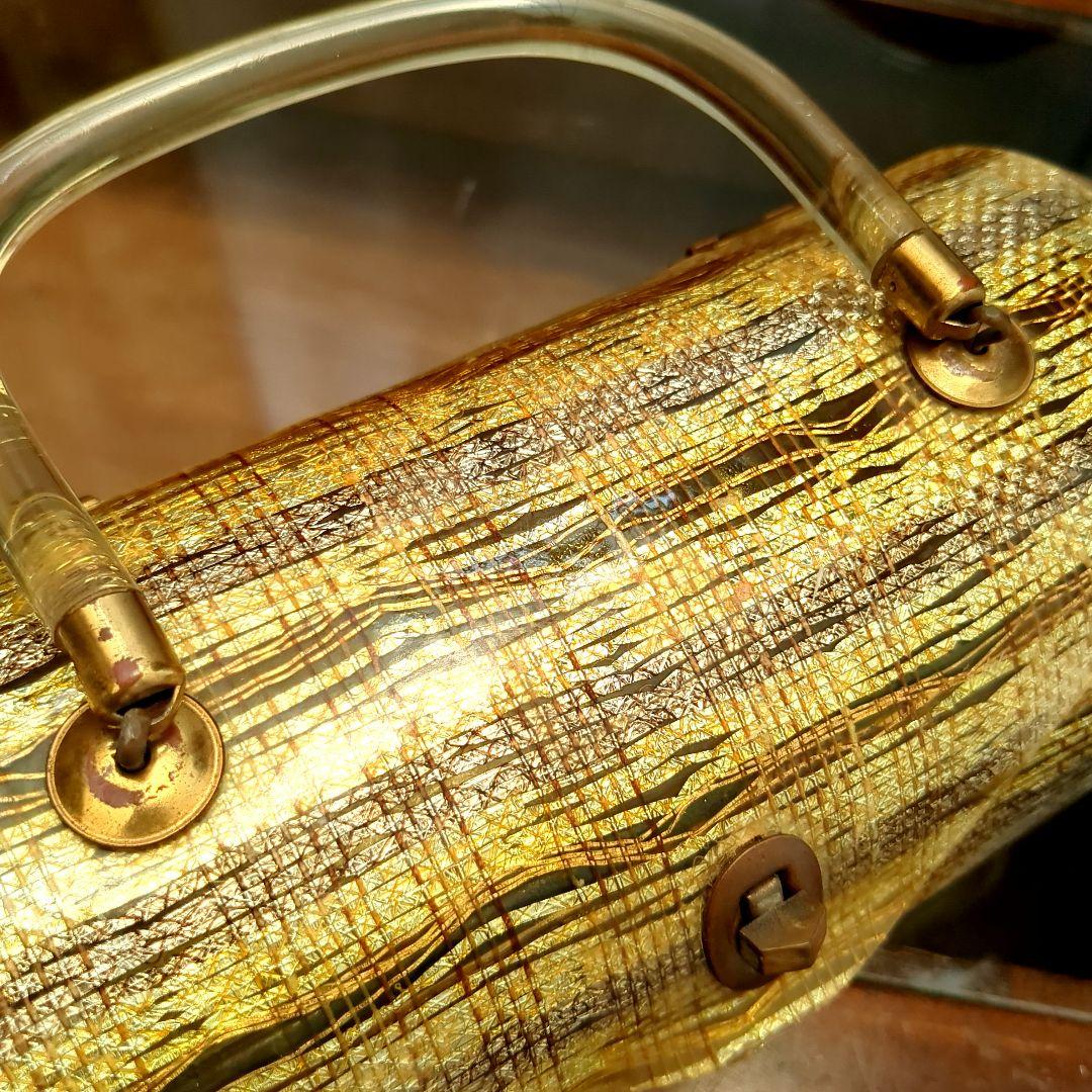 アンティークバッグ パーティーバッグ ビンテージ セルロイド？ majestic