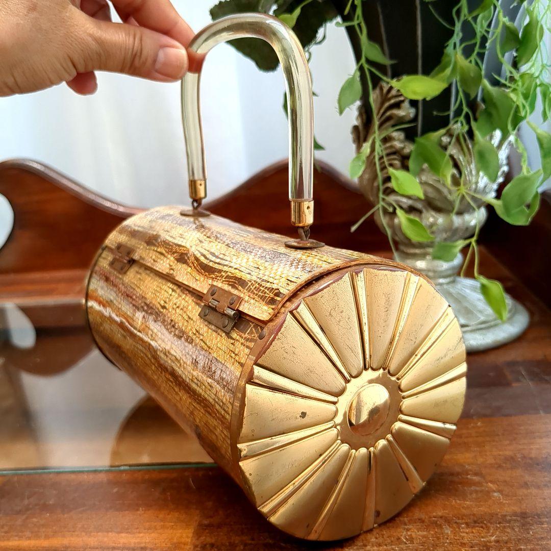 アンティークバッグ パーティーバッグ ビンテージ セルロイド？ majestic