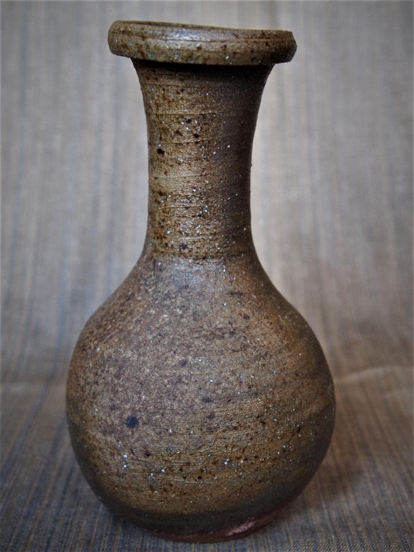 希少作★中里隆【師：小山富士夫＆中里太郎右衛門】★種子島花入★共箱