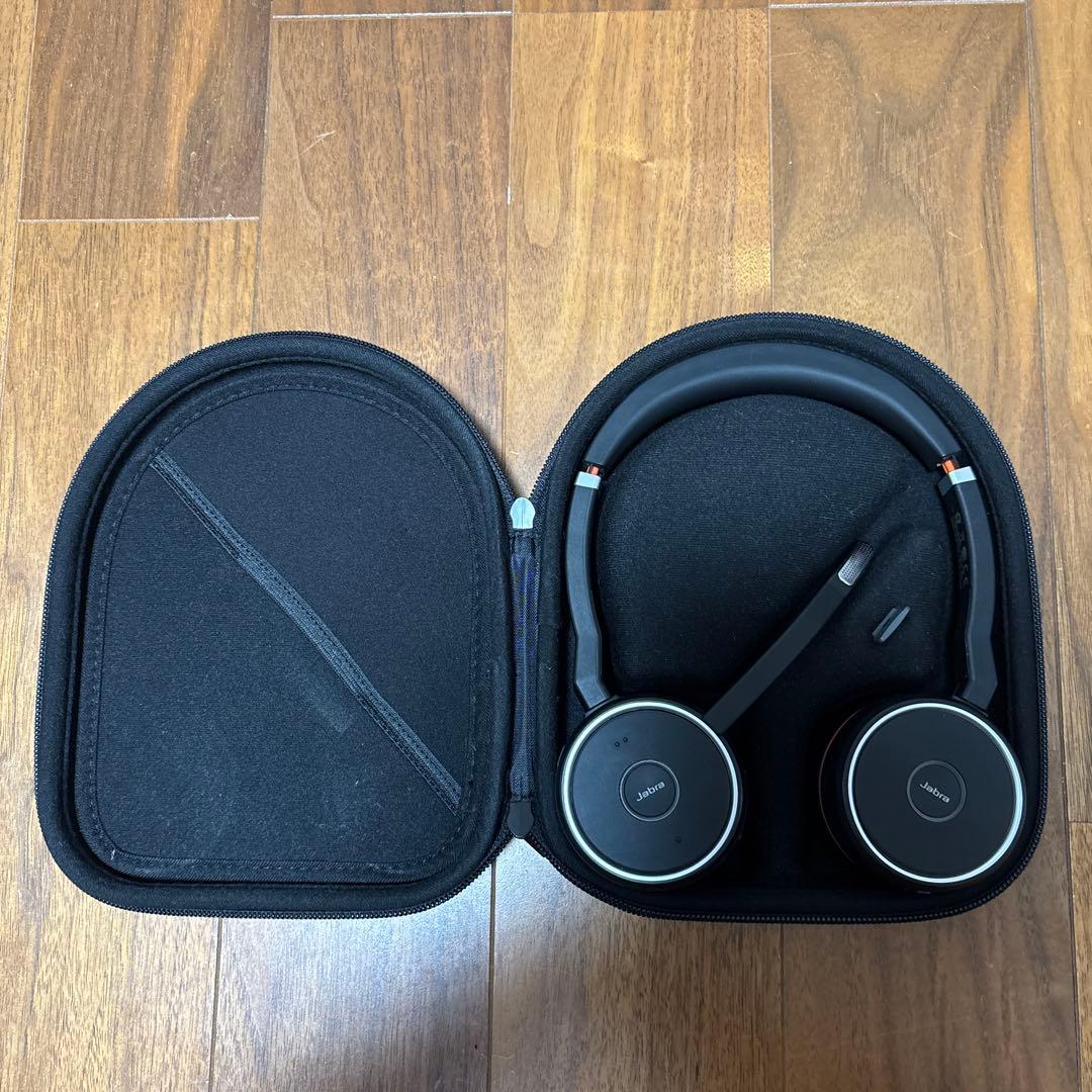 Jabra ワイヤレスヘッドホン 専用ケース付き