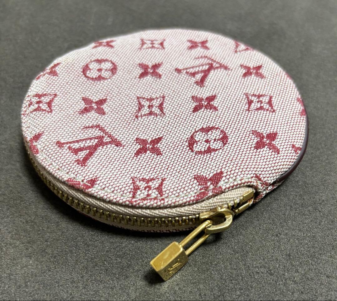 美品＊ルイ ヴィトン モノグラムミニ ポルト モネ ロン パース 小銭入れ