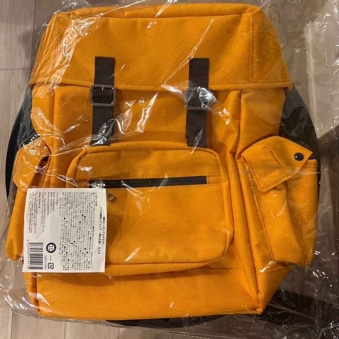 僕のヒーローアカデミア　ヒロアカ デクの黄色いリュック　新品　緑谷出久