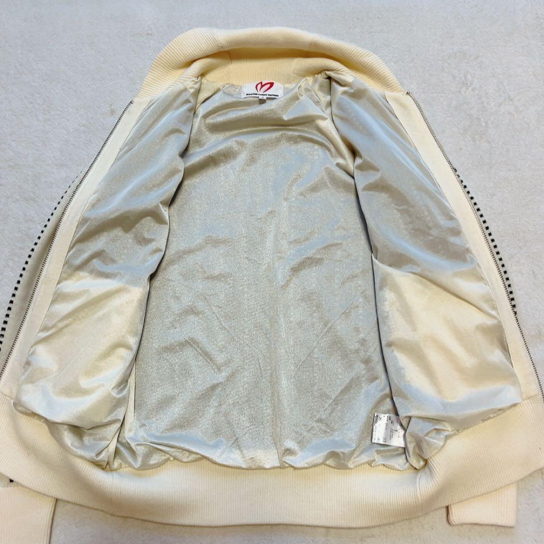 美品　マスターバニー　セットアップ　ストライプ　中綿　スカート　蓄熱　ジャケット