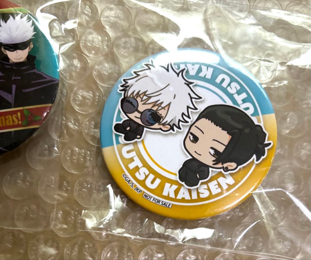 呪術廻戦　五条悟　缶バッジ　プリロール　限定　まとめ売り　6点　希少