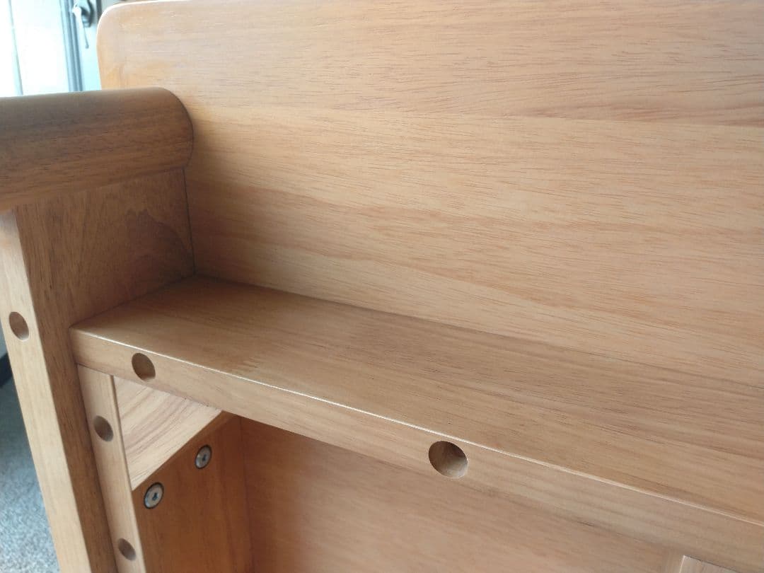 【美品】MUJI無印良品 木製テーブル70×70cm ラバーウッド材ナチュラル