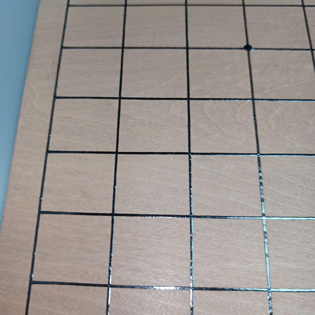 【美品】本格で重厚！碁盤（桂木材、へそあり）＆碁笥（けやき木材）＆碁石ハマグリ