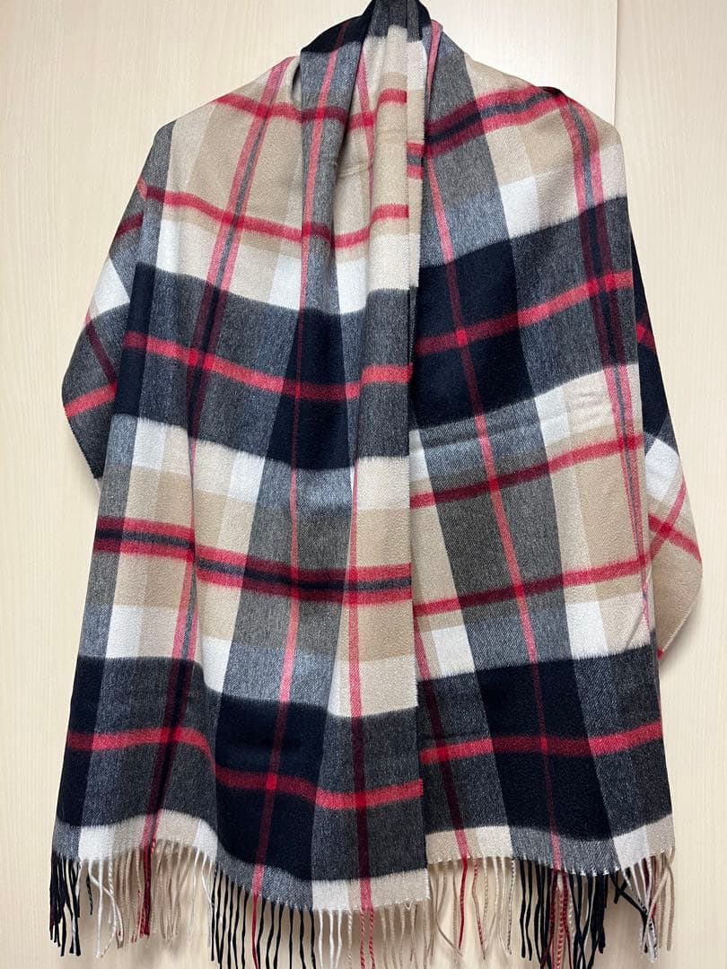 値下げ❣️【新品】HOUSE OF LOTUSカシミヤ大判ストールマフラー