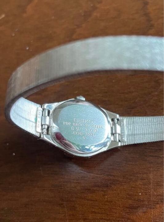 【ヴィンテージがお好きな方】SEIKO POP ST. STEEL BACK