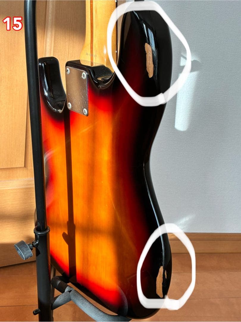 Fender Jazz Bass サンバースト &セミハードケース