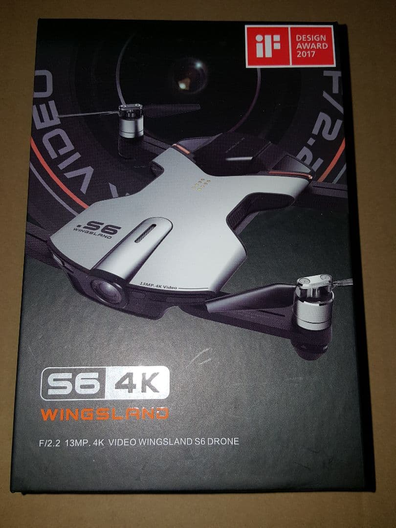 wingsland s6 SONY製高画質4kカメラ搭載