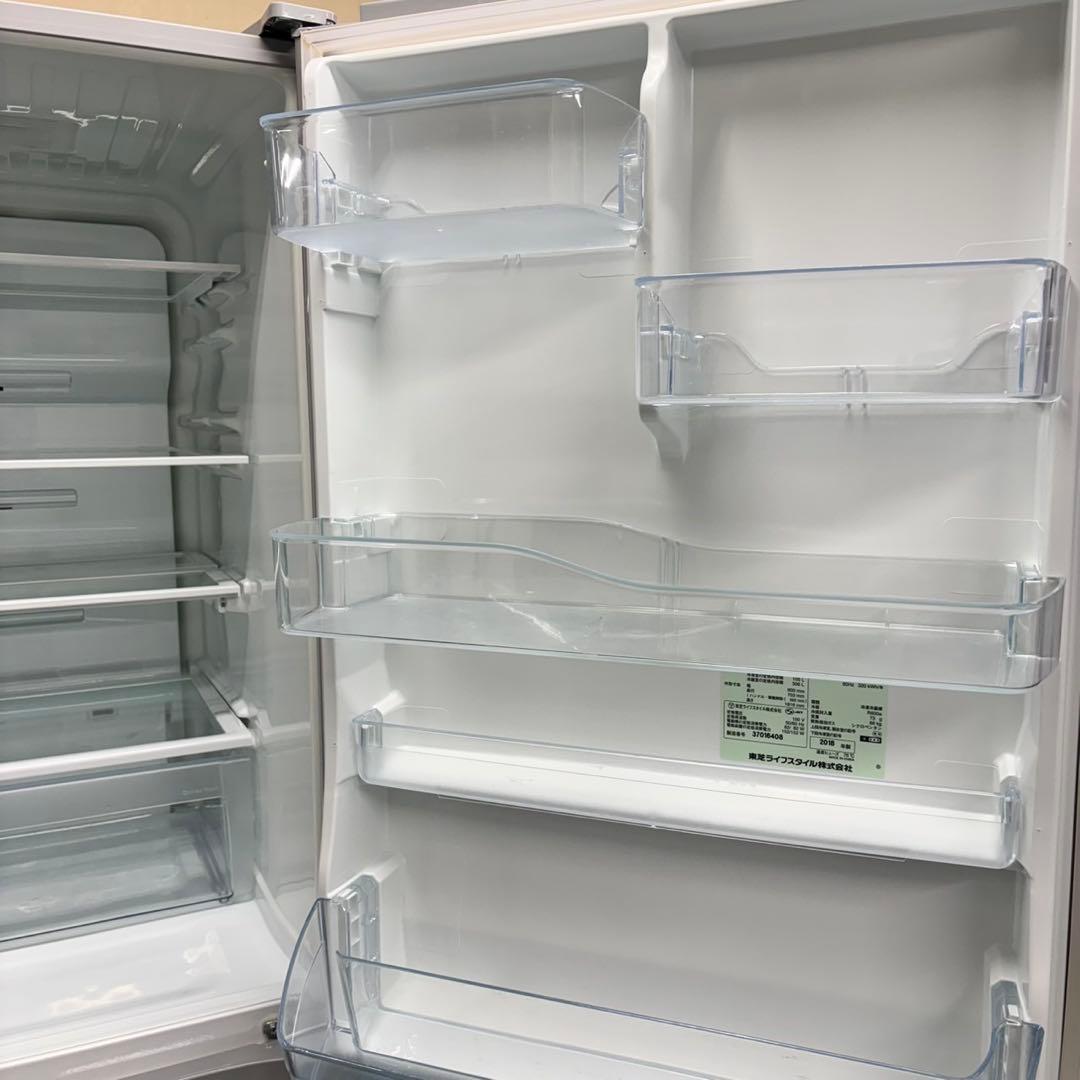 523 東芝 大型冷蔵庫 400L強 右開き 自動製氷 5ドア 大人気 シルバー