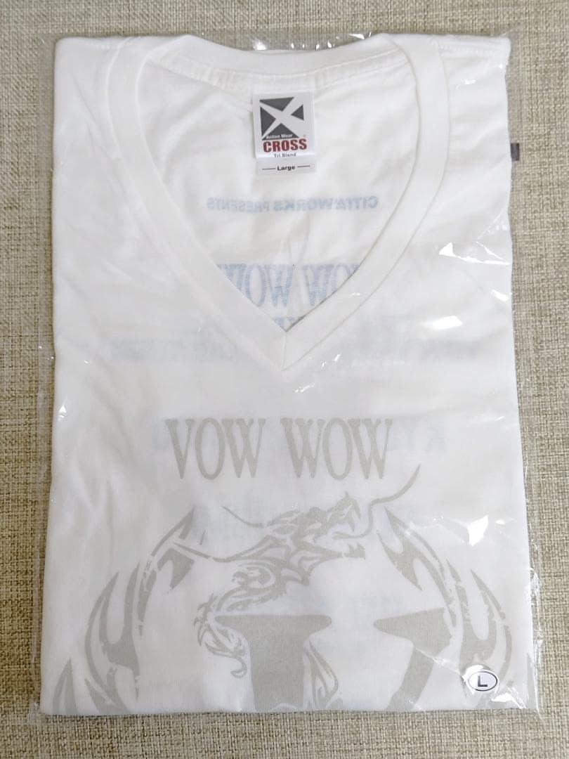 【新品未開封】VOW WOW 2026 会場限定 ライブT L 有明ガーデン