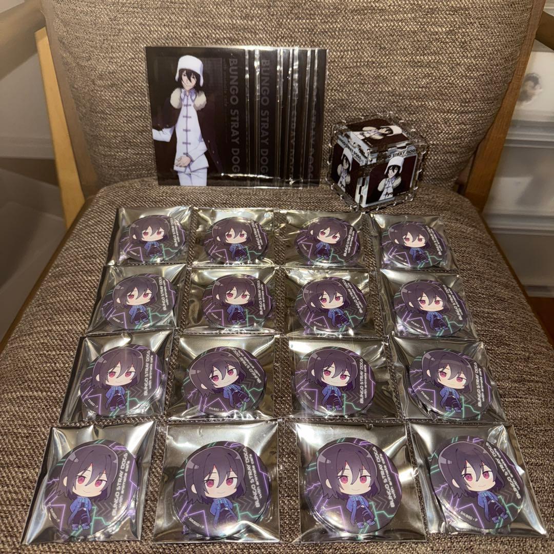 文豪ストレイドッグス　アニメイトカフェ上海限定　フョードルD 32点セット