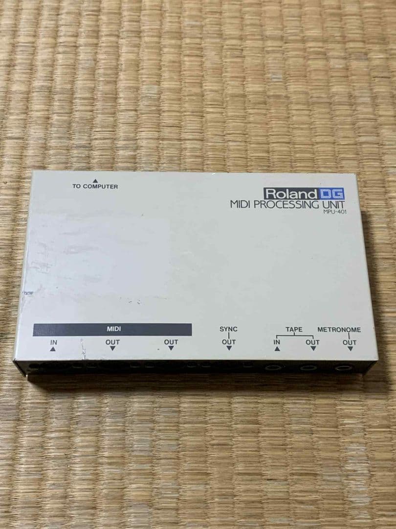 ROLANDローランド MPU-401 MIDIプロセッシングユニット動作未確認