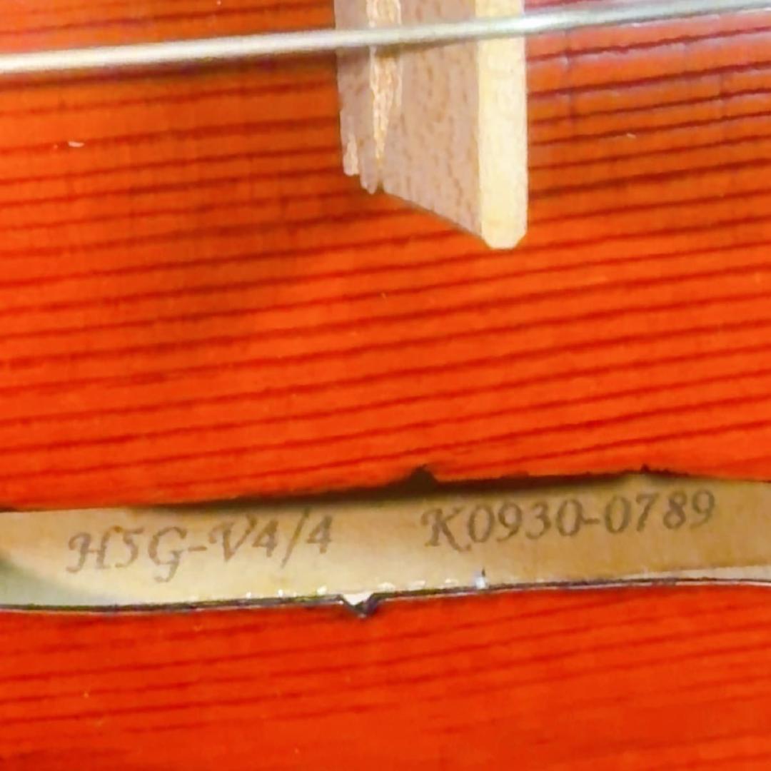 カールヘフナー バイオリン　H5G-V 4/4サイズ 弓　ケース