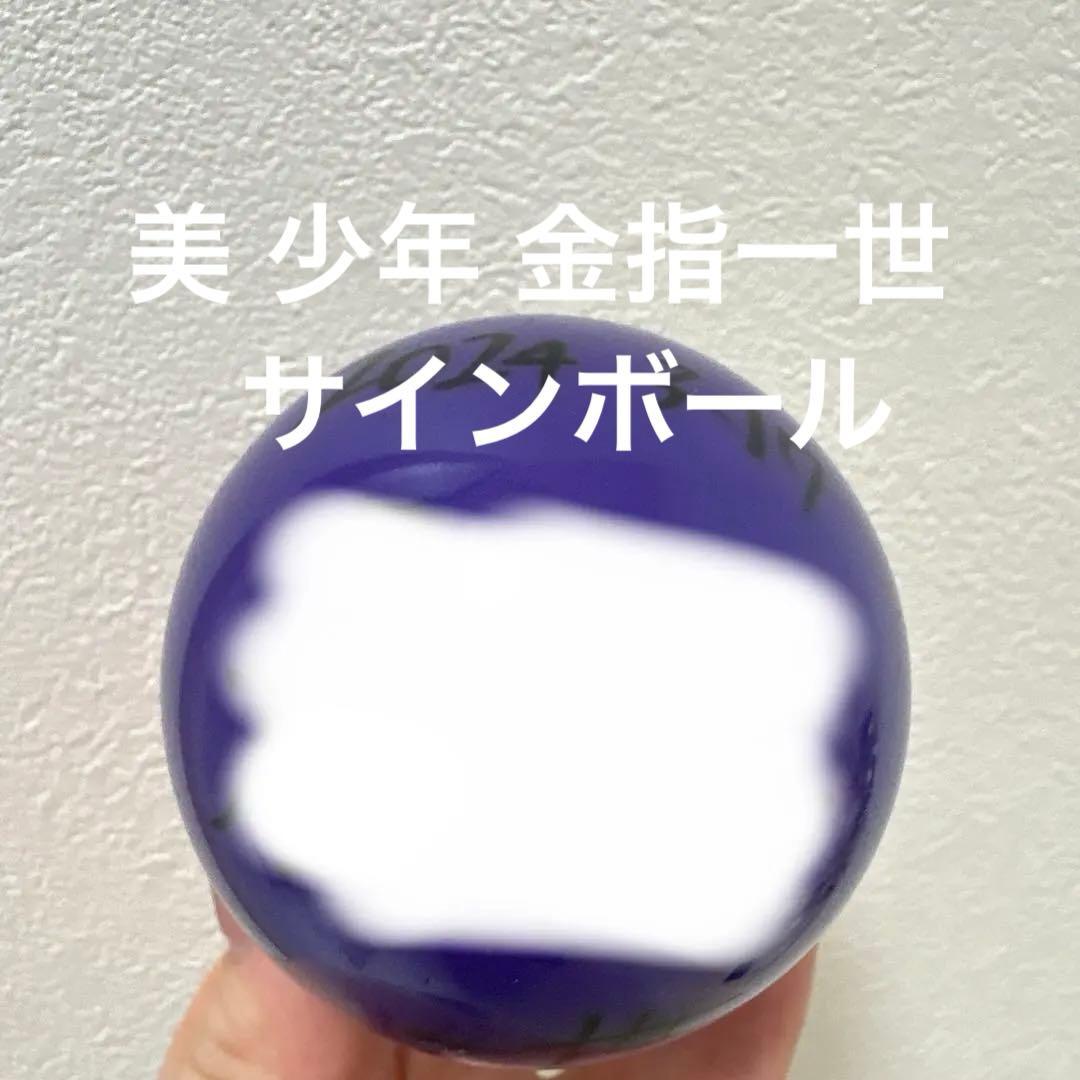 美少年 金指一世 Gates サインボール