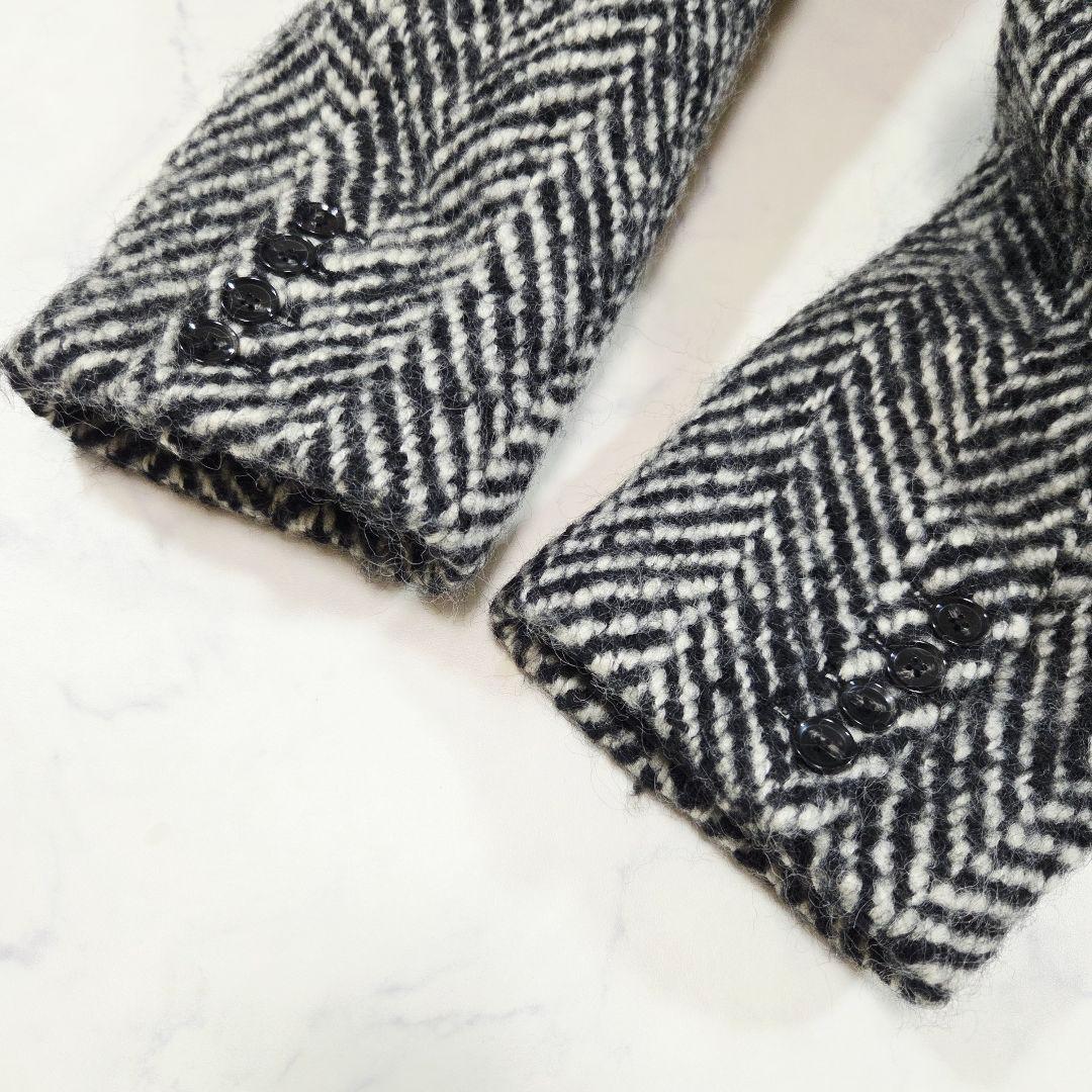 極美品 しつけ糸付 SNIDEL オーバーボックスジャケットコート 2023AW