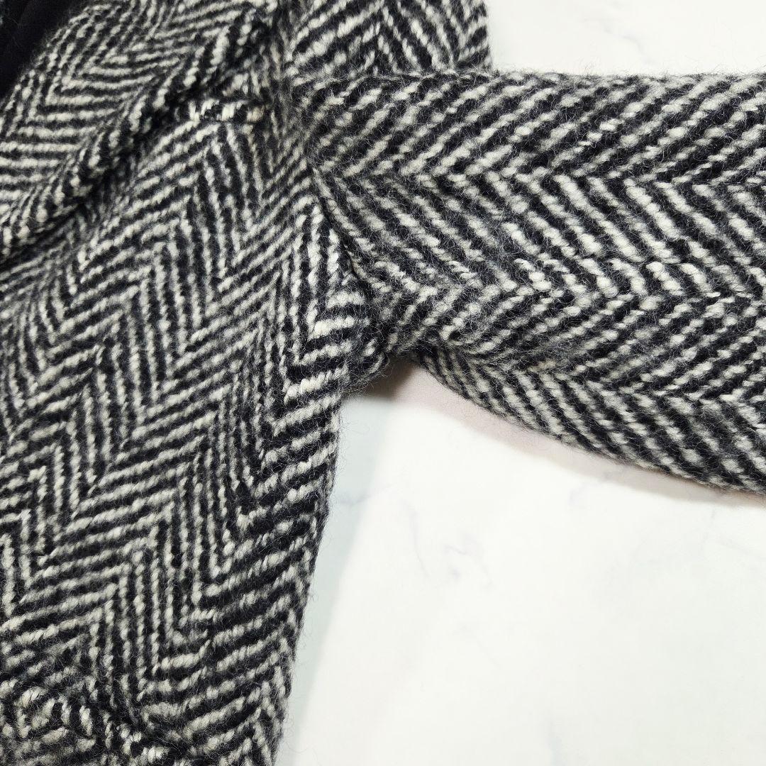 極美品 しつけ糸付 SNIDEL オーバーボックスジャケットコート 2023AW