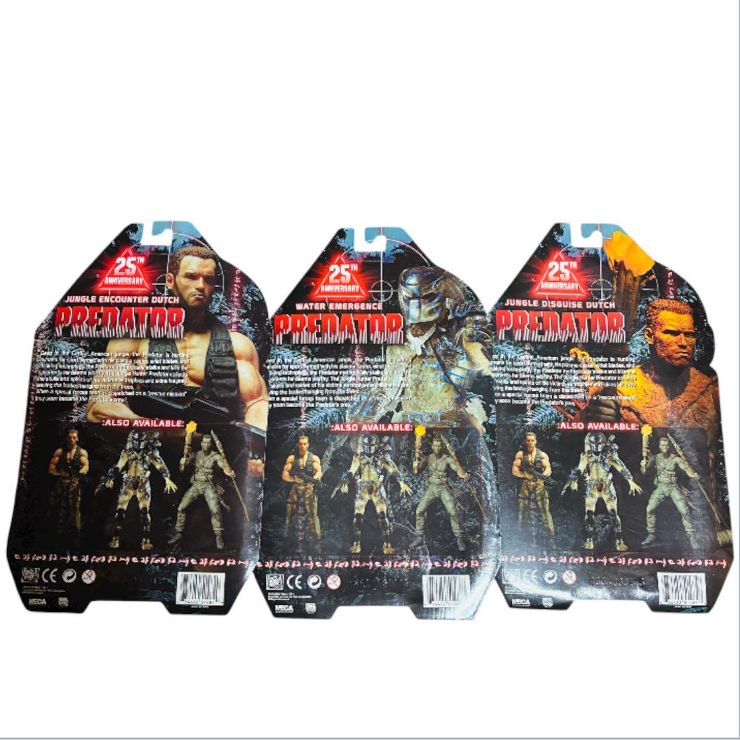 【週末限定！】NECA プレデター　フィギュア　シリーズ9 未開封　3体　豆魚雷