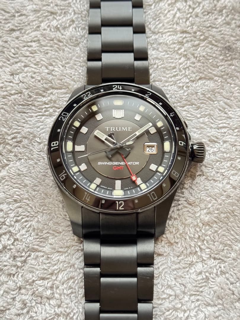 【最後のKINETIC？】セイコーエプソンTRUMEトゥルームチタンブレス