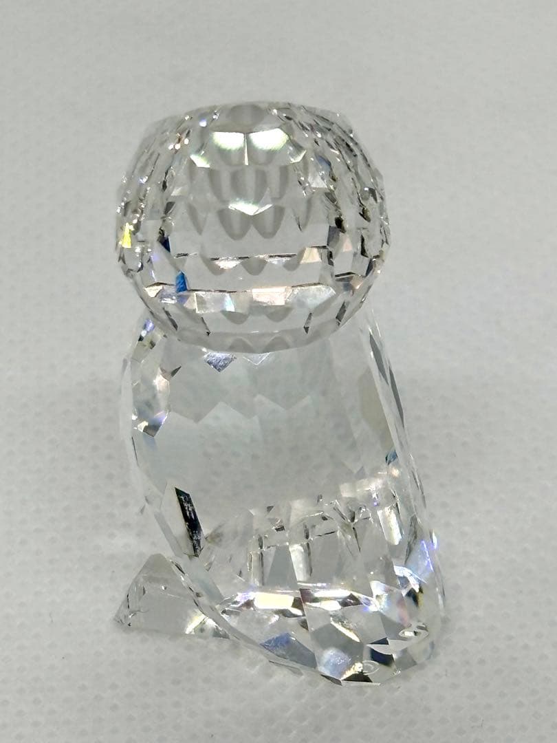 #スワロフスキー クリスタル フクロウ 2体セットP-5