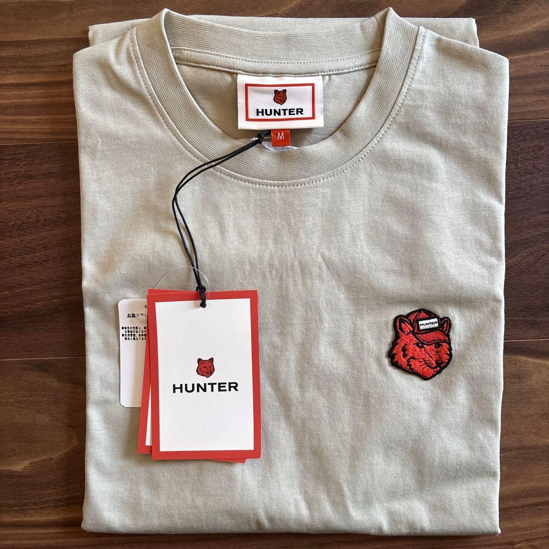 【未使用】MAISON KITSUNE X HUNTERフォックスヘッドTシャツ