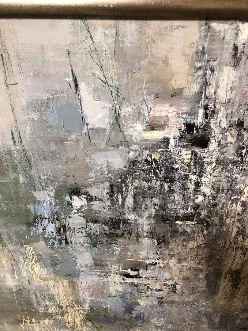 予約品　油絵（抽象画）