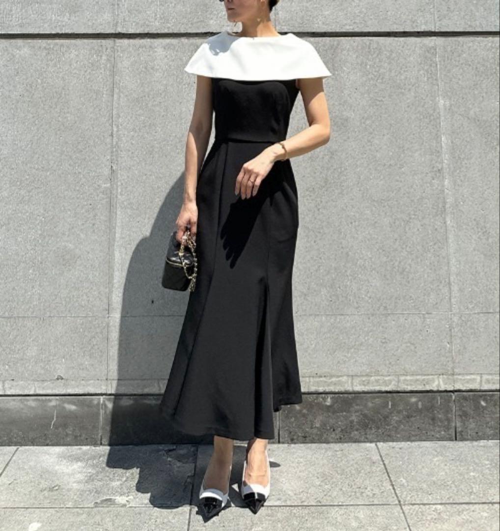 【新品未使用】JENNE ジェンヌ クラシカルマーメイドドレス ワンピース M