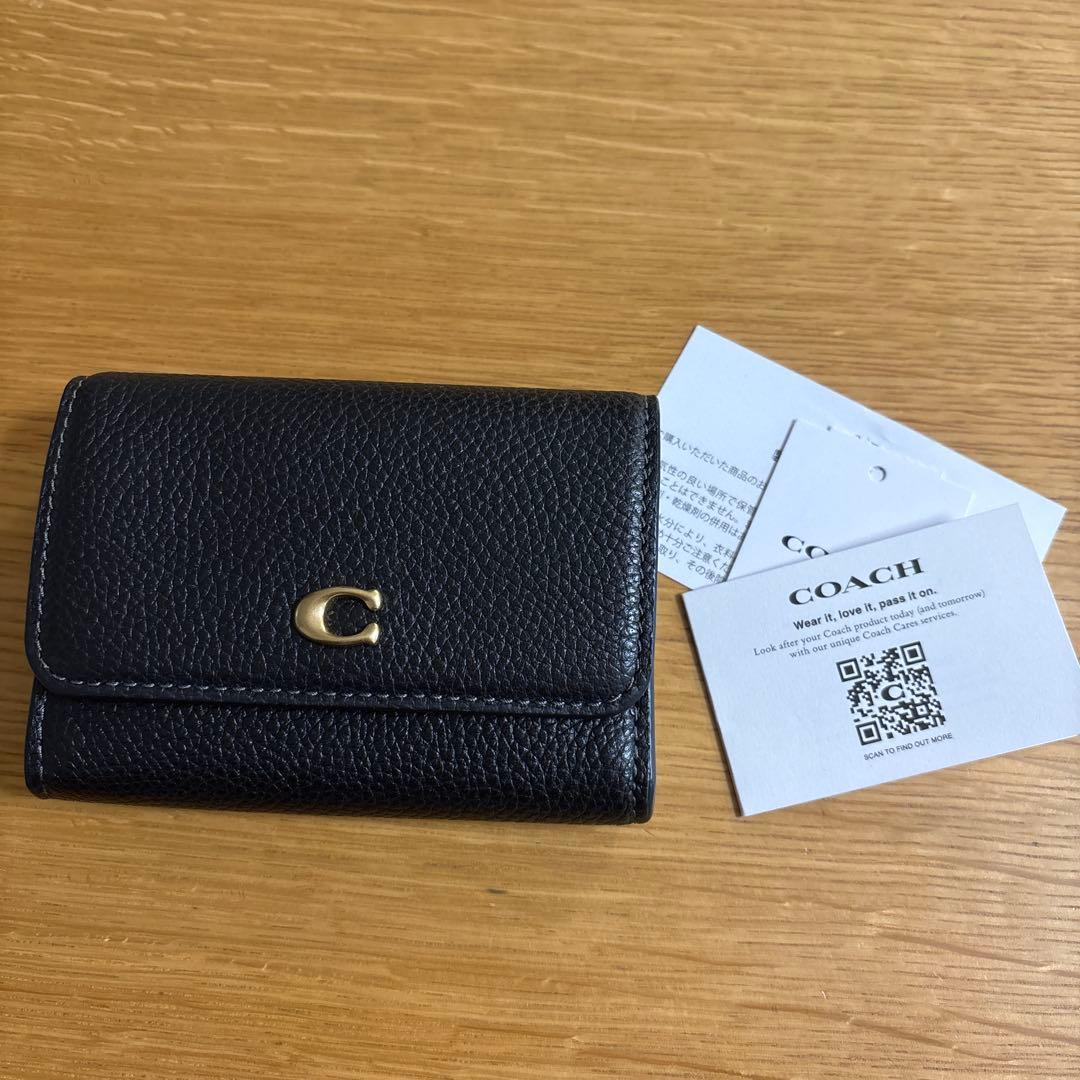コーチ✴︎ミニ財布エッセンシャルフラップカードケース