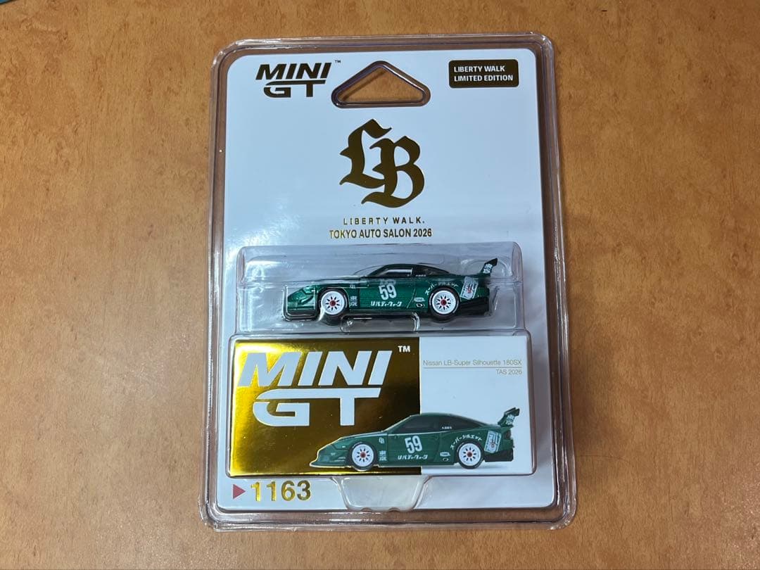 MINI GT LIBERTY WALK オートサロン2026 限定 180SX