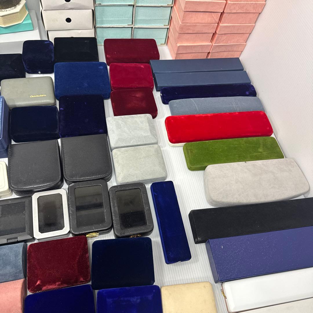 【超大量148点】ジュエリーケース アクセサリーケース 他 空箱 まとめ売り