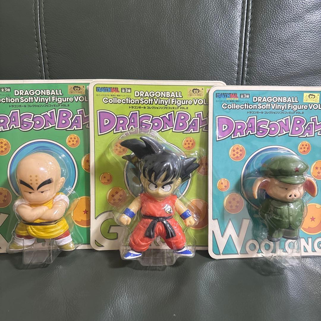 ドラゴンボール　コレクションソフビフィギュア　VOL.2 3点セット