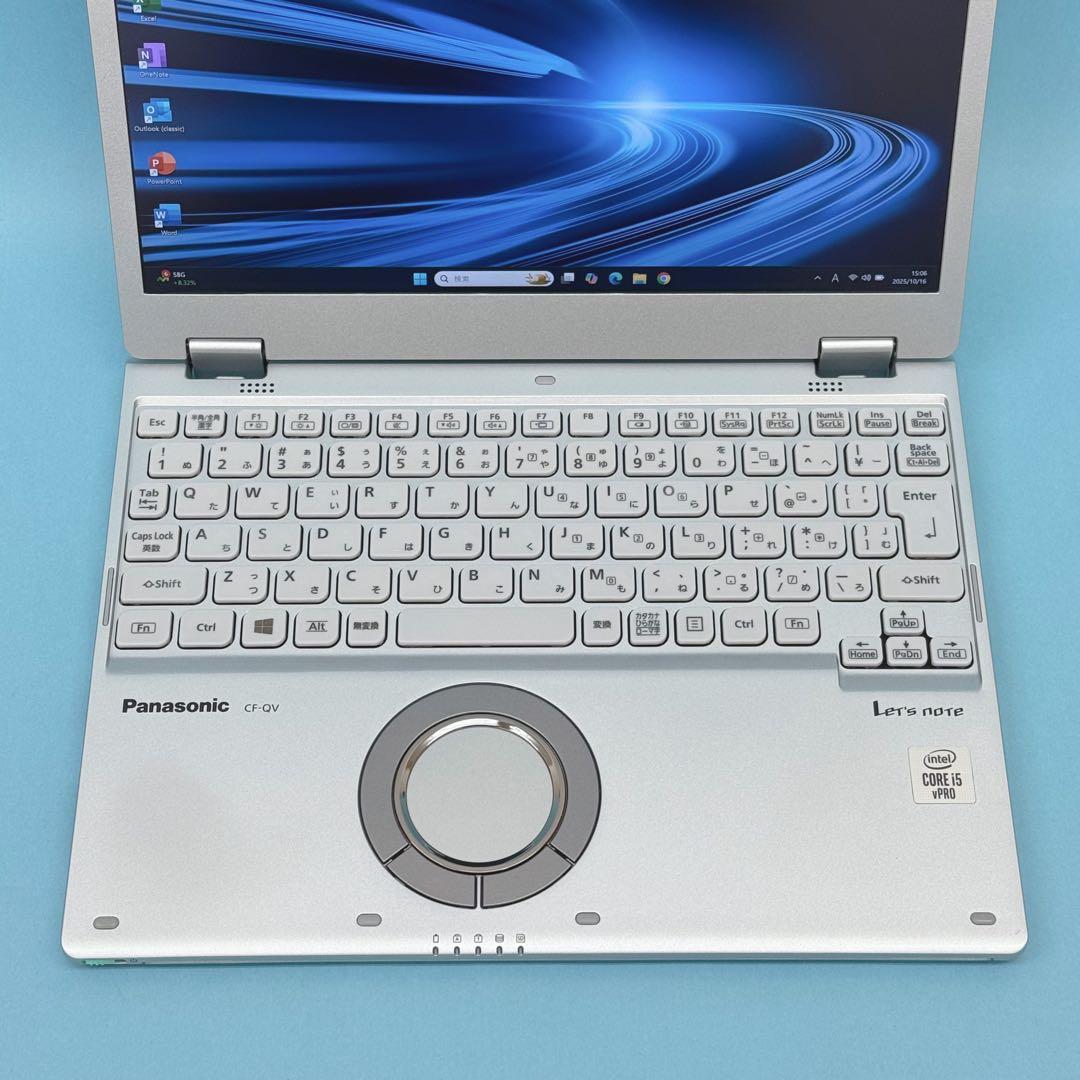 849 良品 16GB レッツノート QV9 i5 第10世代 office