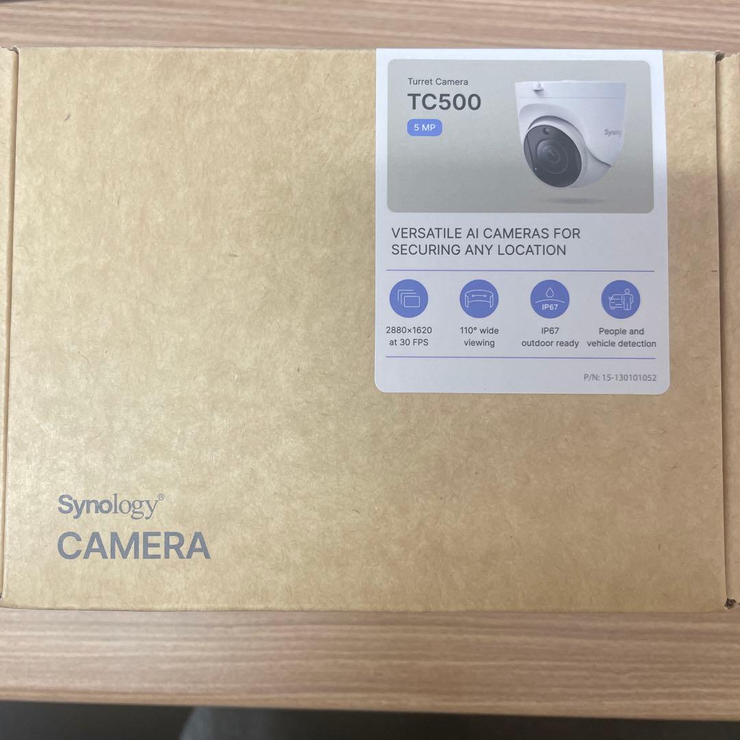 Synology TC500 防犯カメラ