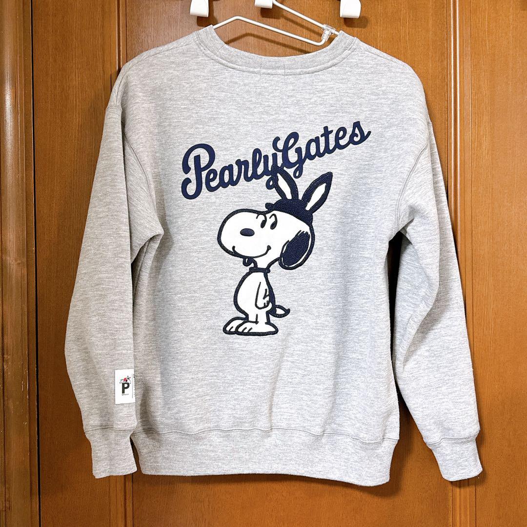 【超美品✨レア✨】パーリーゲイツ　スヌーピーコラボ　スウェット