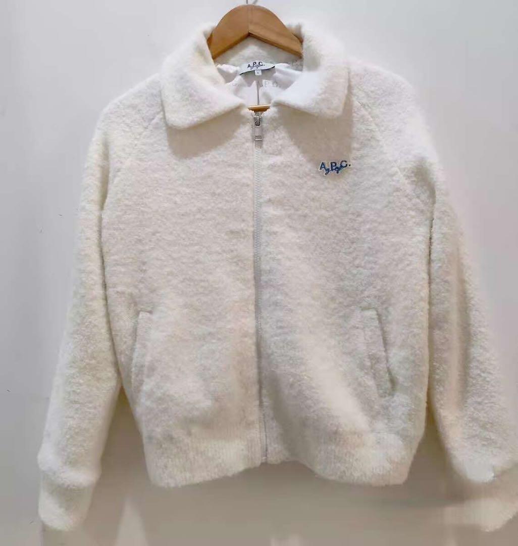 APCレディースジャケット　ボア　ジップアップ　Sサイズ　スピード発送