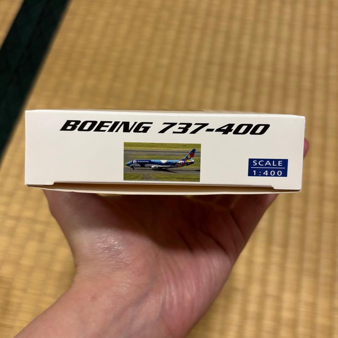 1/400 ANK エアーニッポン 737−400 「アイランド ドルフィン」