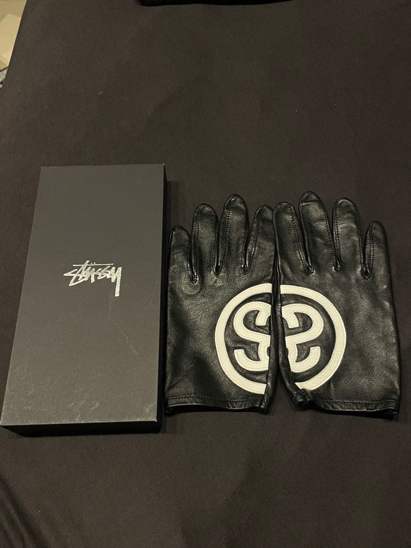 STUSSY LEATHER GLOVES ステューシー　レザーグローブ　手袋