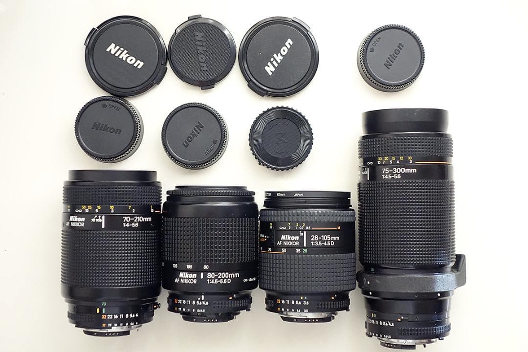 Nikon レンズ　４点　まとめ　ジャンク Q689