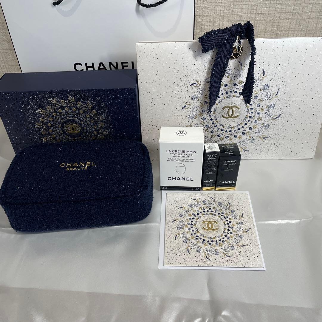 CHANEL2025年コフレ　ショッパー＆リップネイルケアセット【新品】