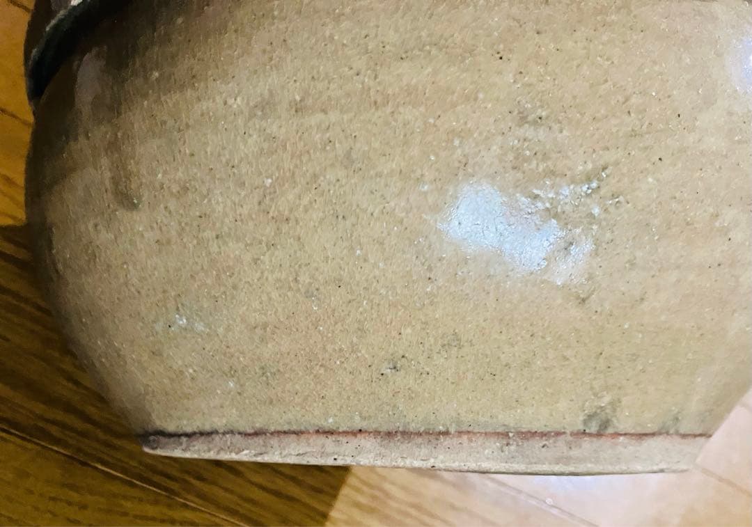 ☆セール☆美濃焼 灰釉 火鉢 大正〜昭和初期頃☆花器や金魚ばちにも