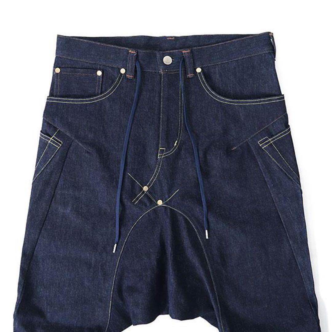 FUMITO GANRYU 3DCUT 5ポケットサルエルパンツ