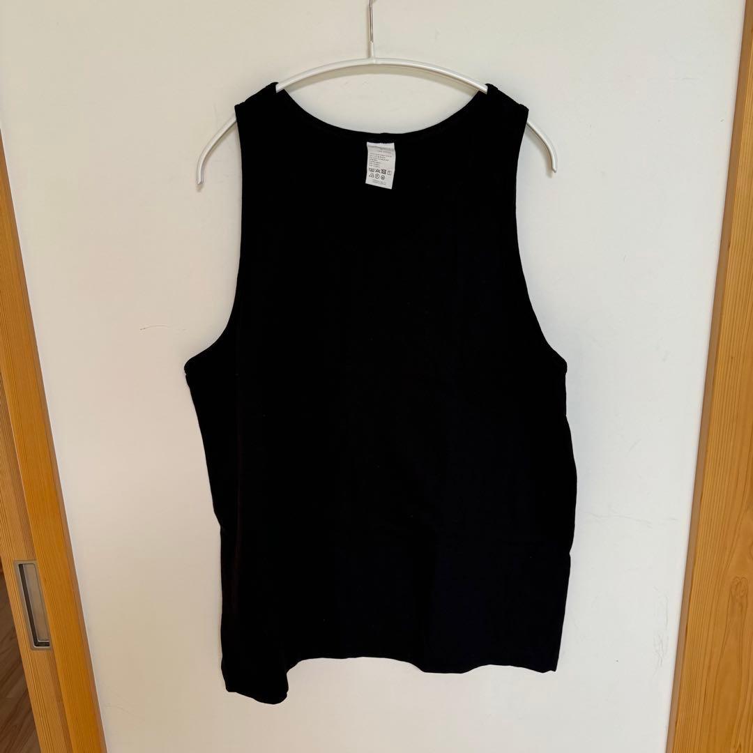 COMOLI 24SS サープラスタンクトップ BLACK 2