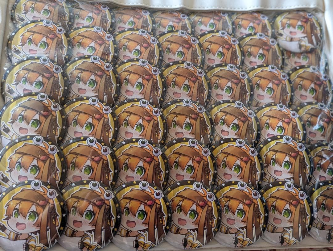 かにちゃん　缶バッジ