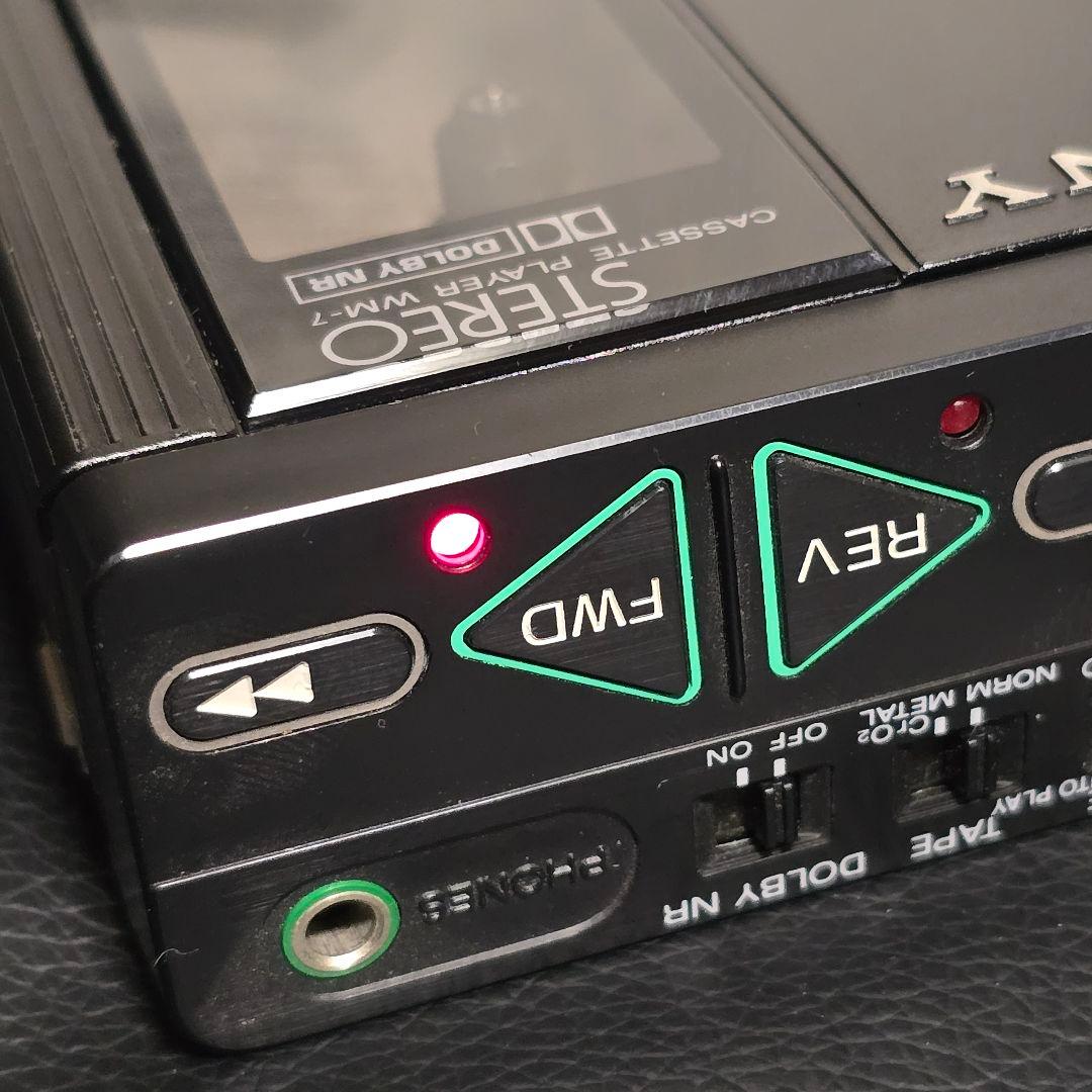 SONY WM-7 オートリバースカセットプレーヤー MDR-W5付き