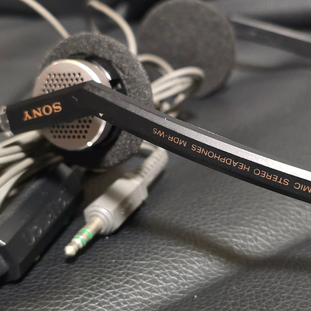 SONY WM-7 オートリバースカセットプレーヤー MDR-W5付き