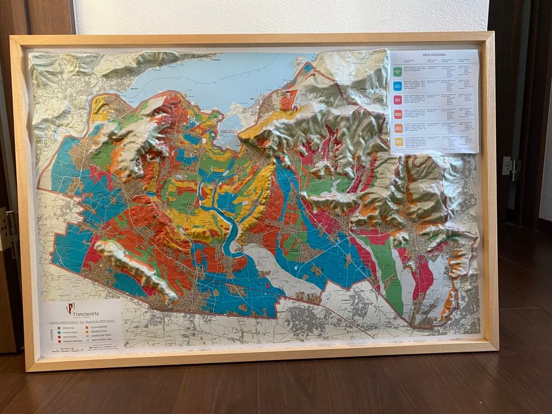フランチャコルタ3D 地図