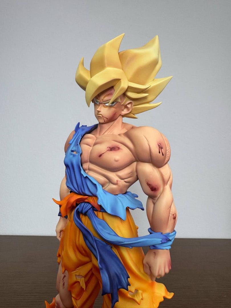 ドラゴンボール 孫悟空リペイント 三次元彩色