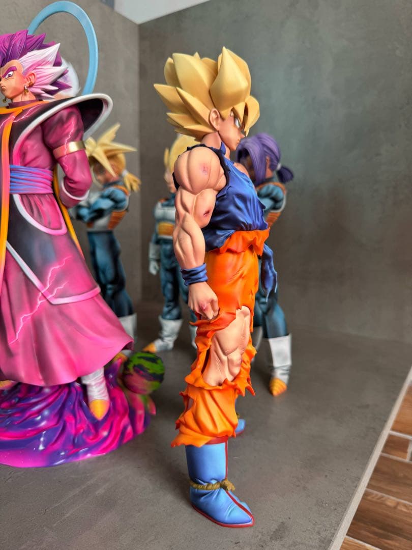 ドラゴンボール 孫悟空リペイント 三次元彩色